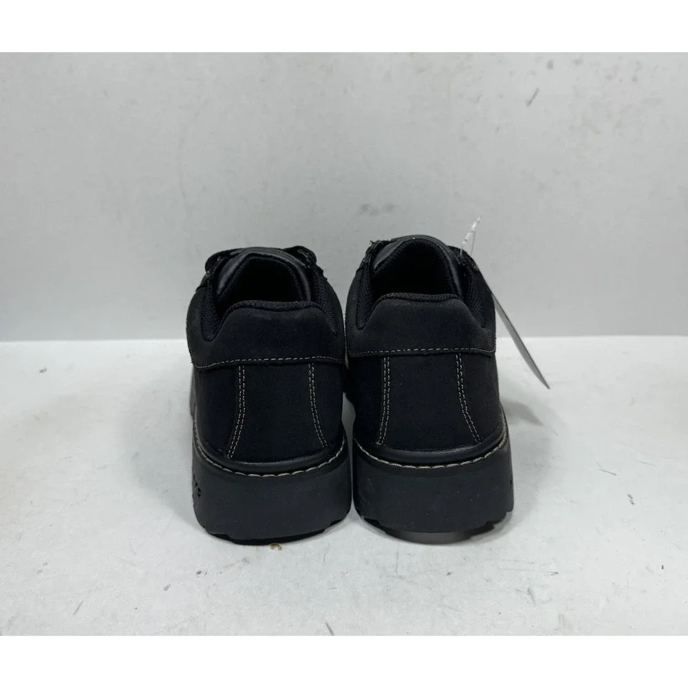 Skechers Jammers Chunky Oxford Women's Size 8 45953 Black Shoes